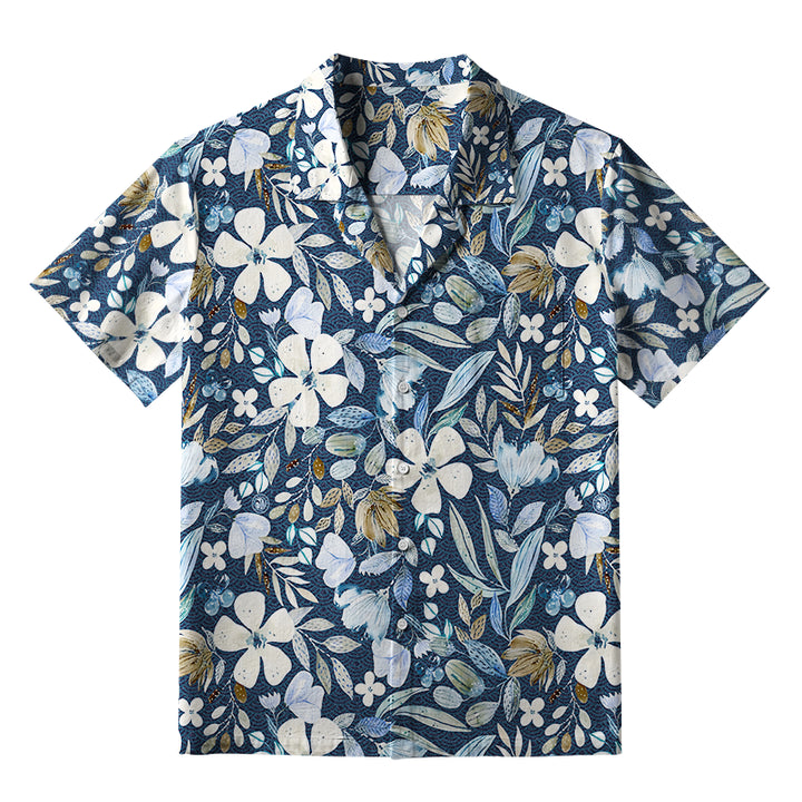 Colorful Floral Fantasy Aloha Hawaiian Shirt
