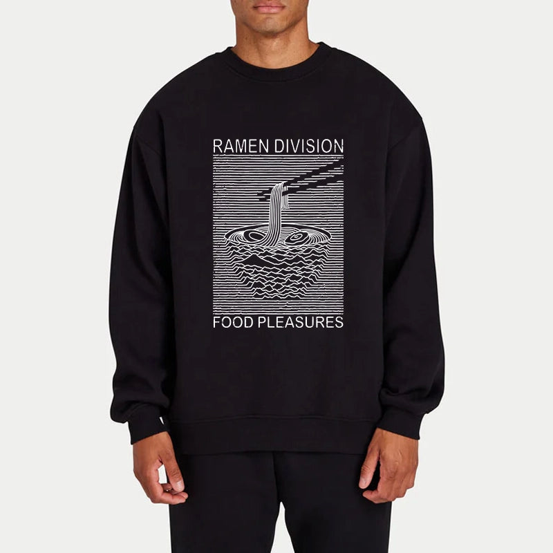 Ramen Division Food Pleasures Sweatshirt