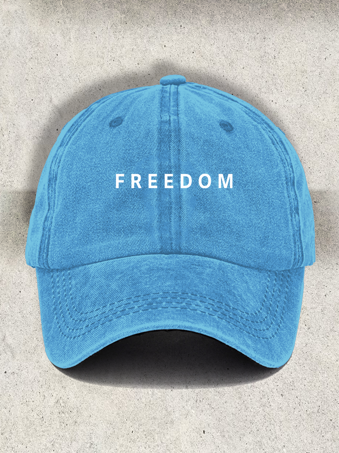 Freedom Printed Baseball Cap