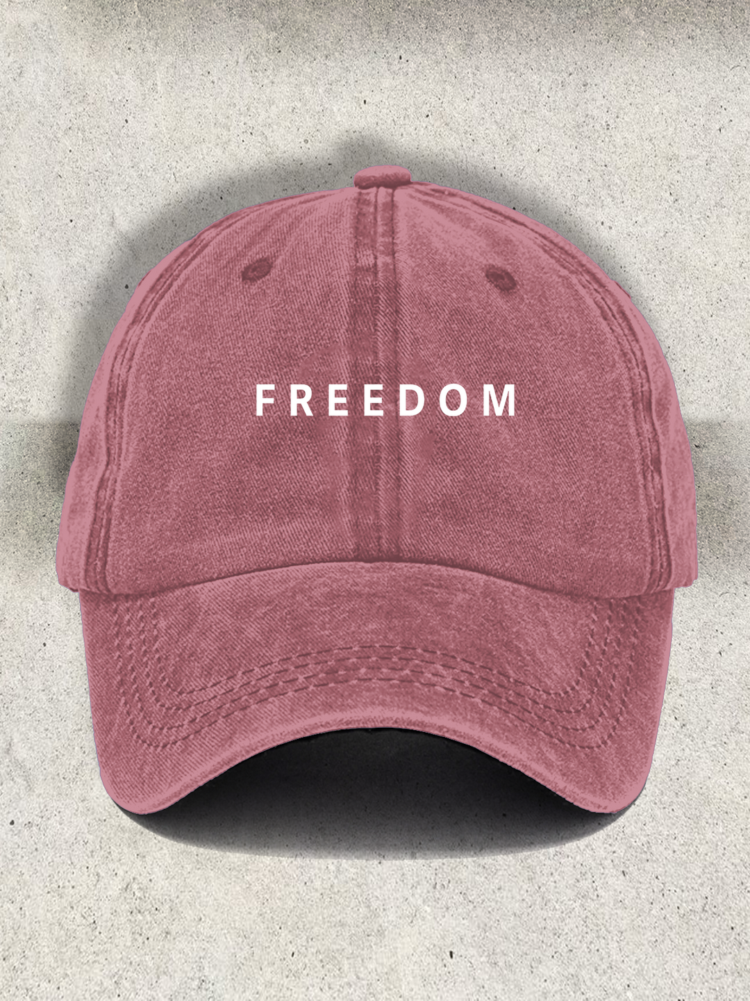 Freedom Printed Baseball Cap