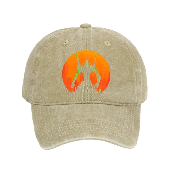 Robot Warrior Vintage Washed Cap