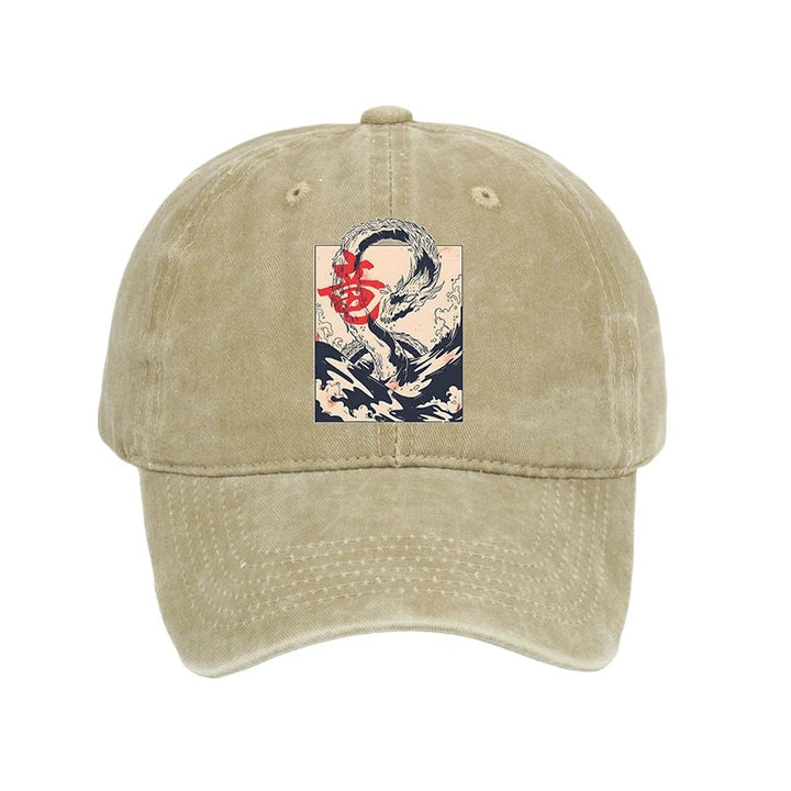 Sea Dragon Japanese Washed Cap
