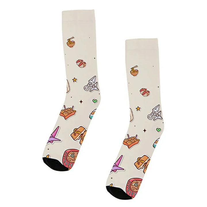 Cartoon Japanese Elements Socks