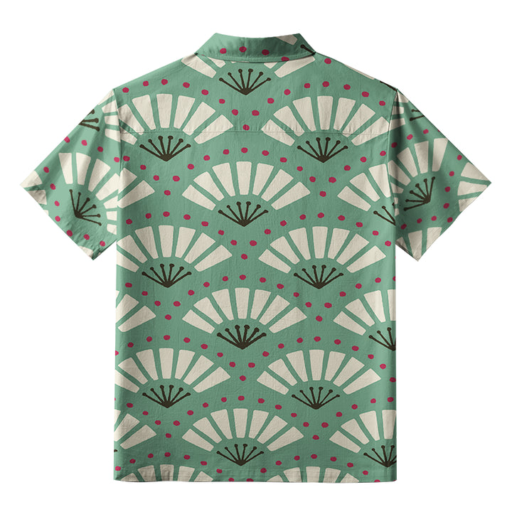 Japanese Fan Button-up Shirt