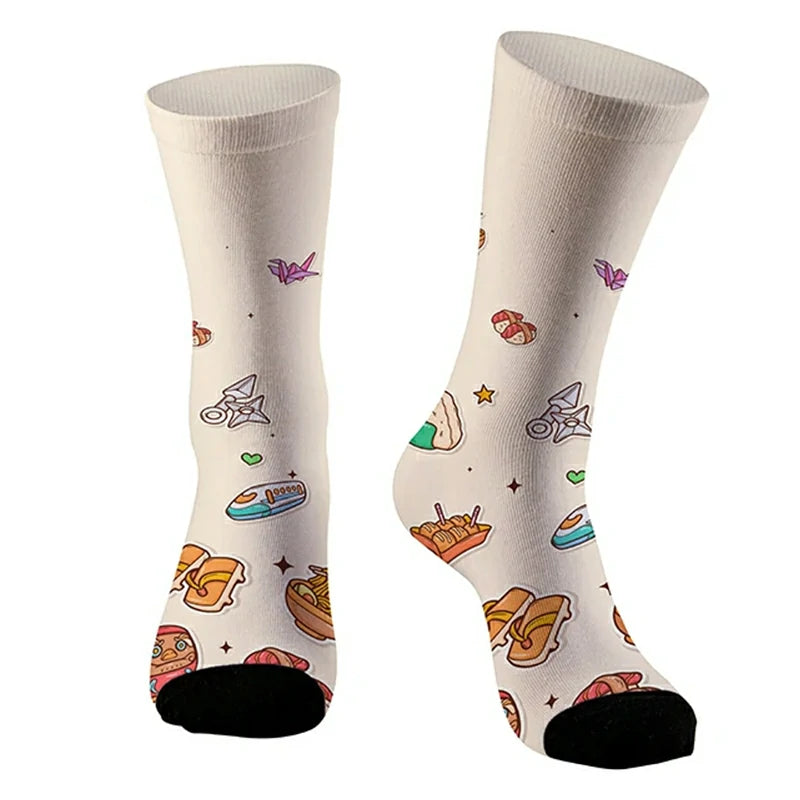 Cartoon Japanese Elements Socks