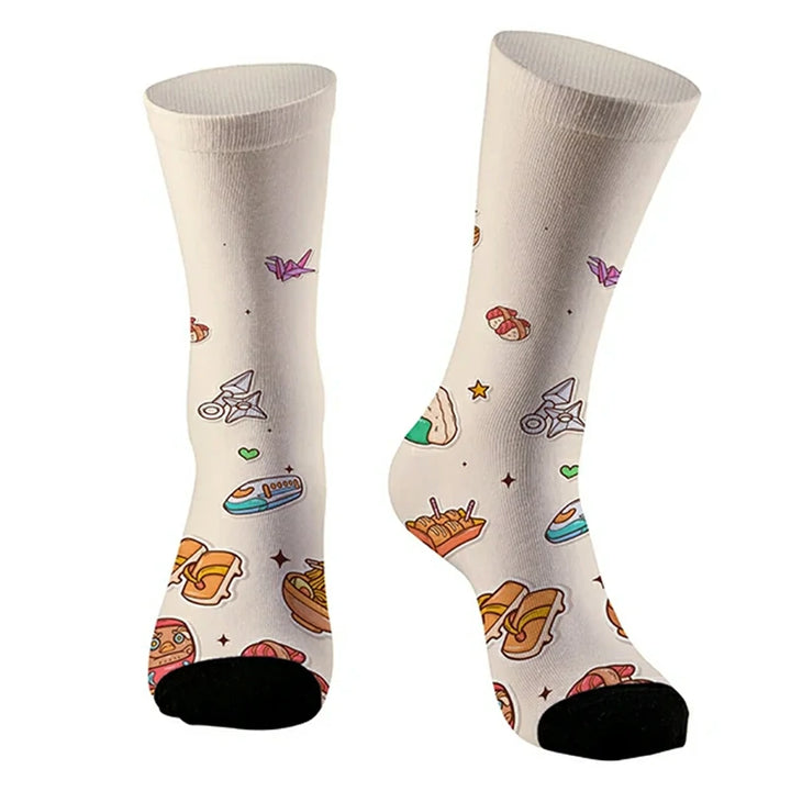 Cartoon Japanese Elements Socks