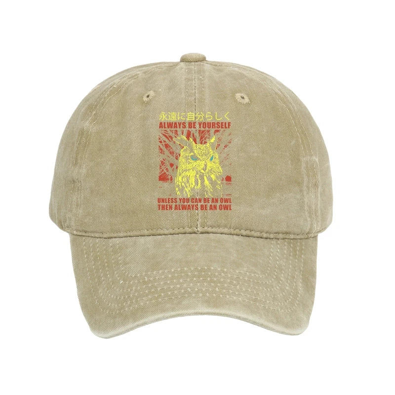 Always Be Yourself Japanese Washed Cap