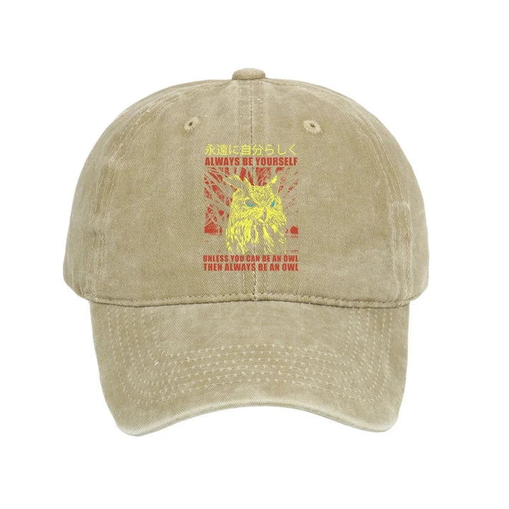 Always Be Yourself Japanese Washed Cap