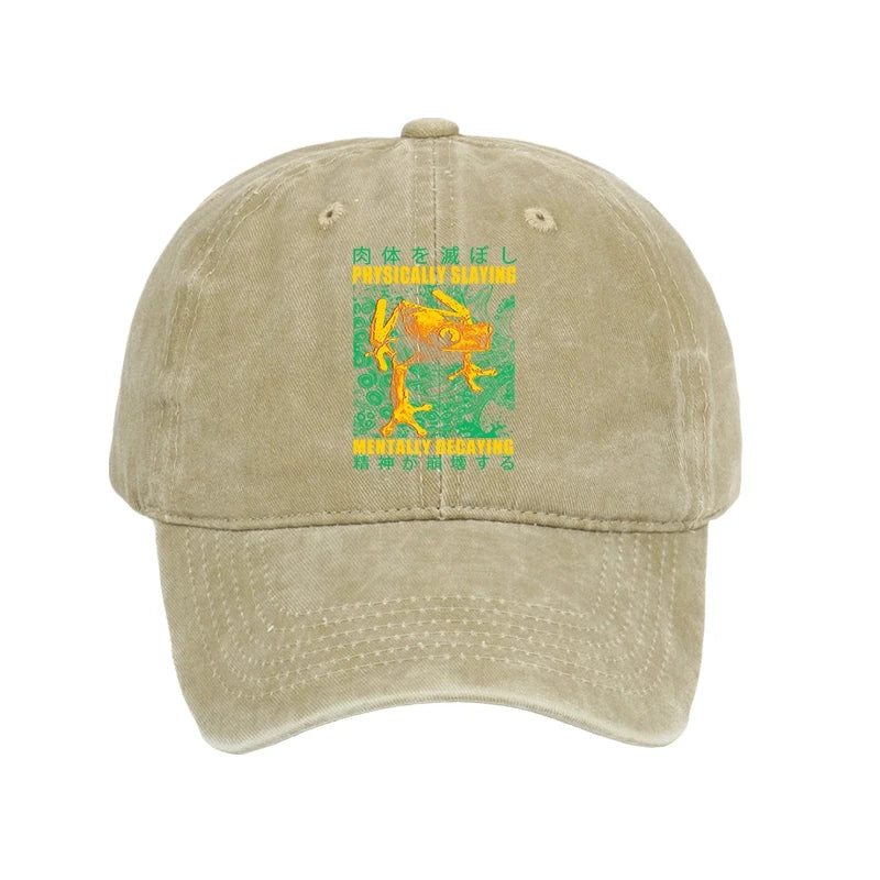Physically Slaying Mentally Decaying Washed Cap
