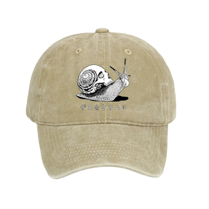 Death Snail Manga Washed Cap