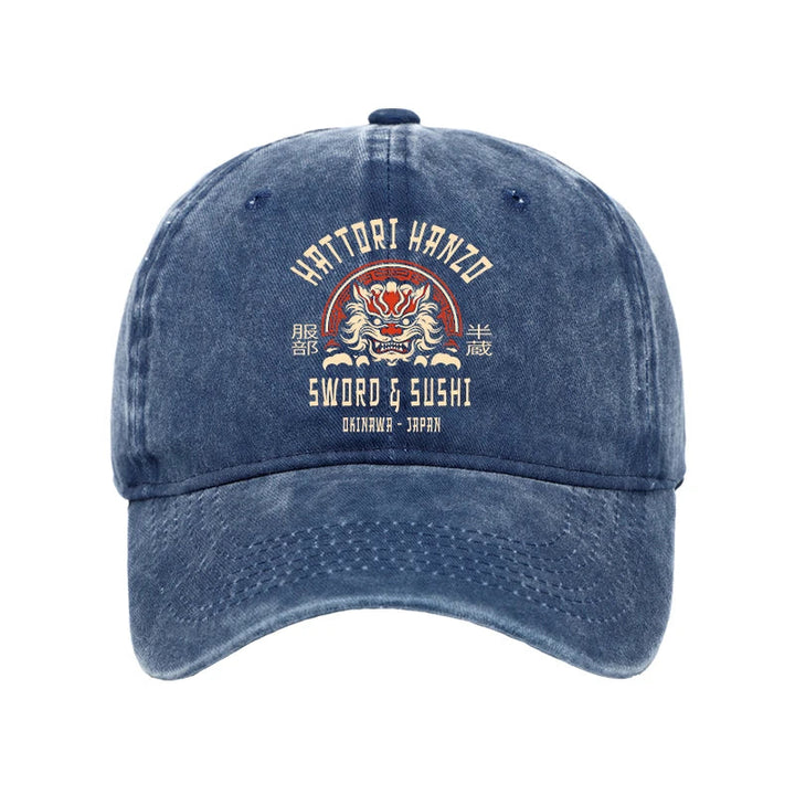 Hattori Hanzo Sword Washed Cap