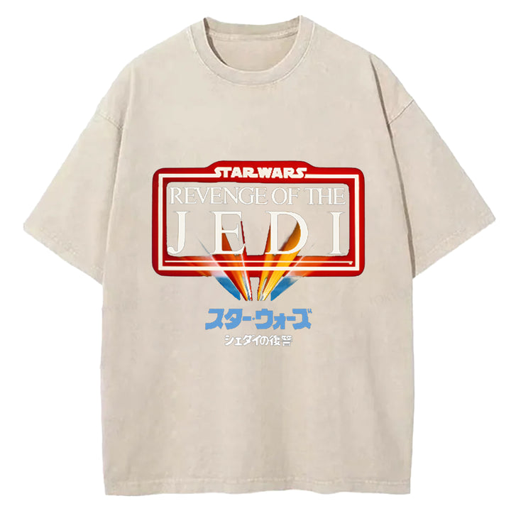 Star Wars Vintage Japanese Washed Crew Neck T-Shirt