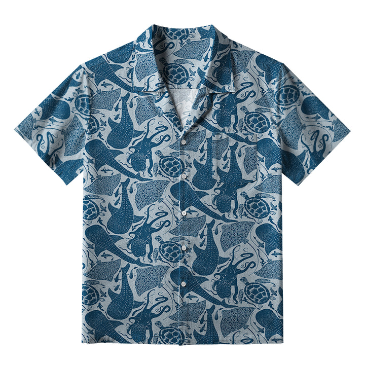 Marine Life Japan Aloha Hawaiian Shirt
