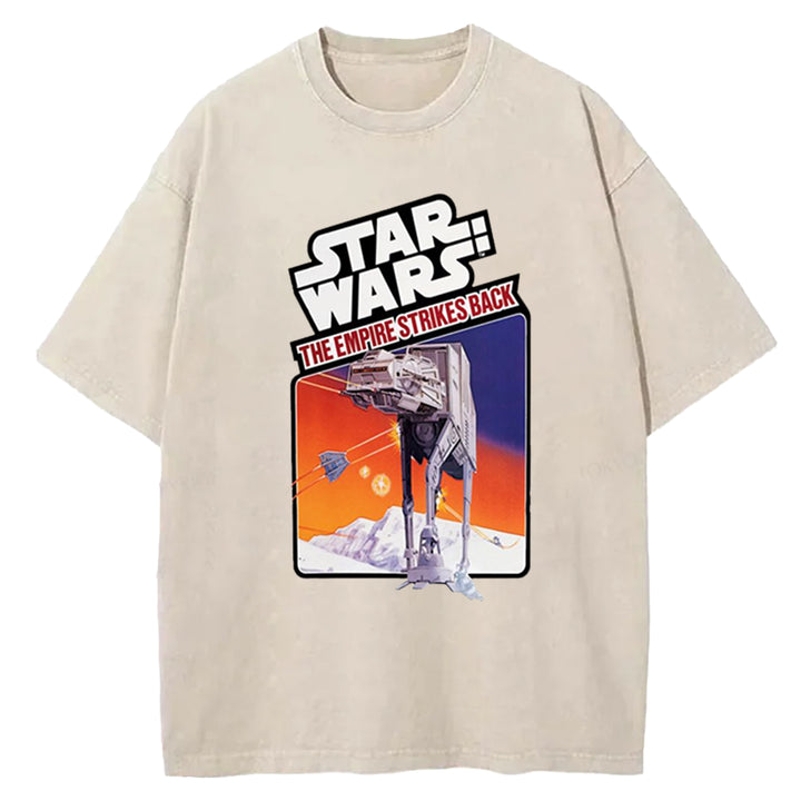 Star Wars Vintage Japanese Washed Crew Neck T-Shirt