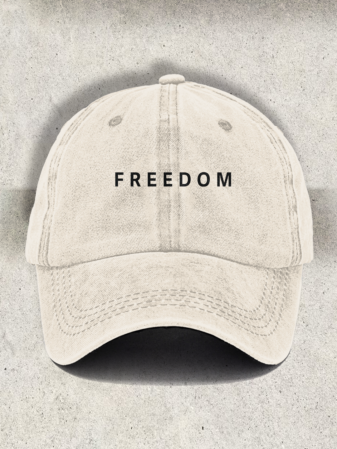 Freedom Printed Baseball Cap