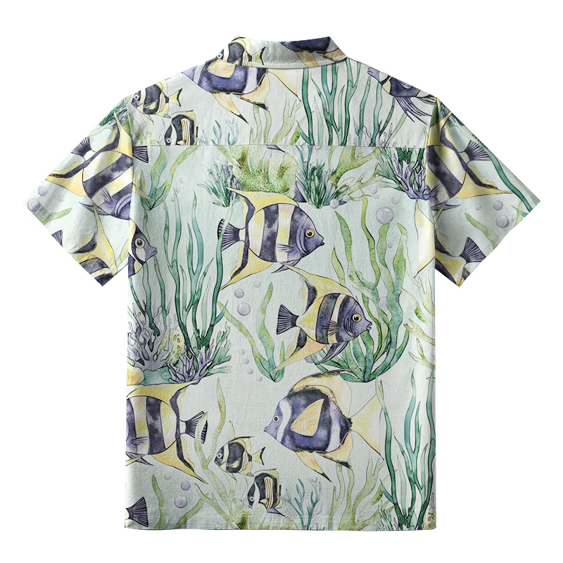 Tropical Fish Button-up Shirt