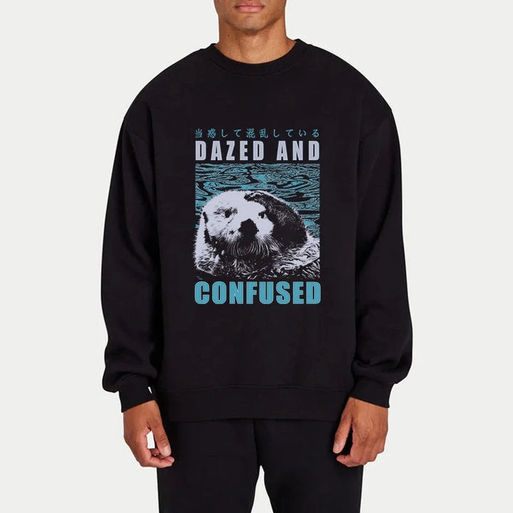 Question The Otter Japanese Sweatshirt