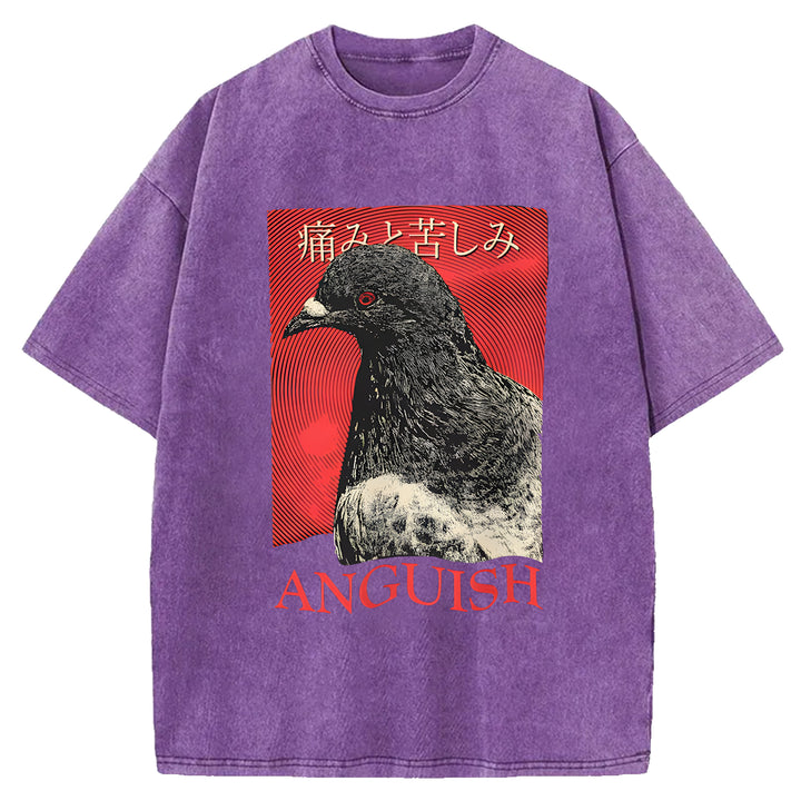 Painful Dove Washed Crew Neck T-Shirt