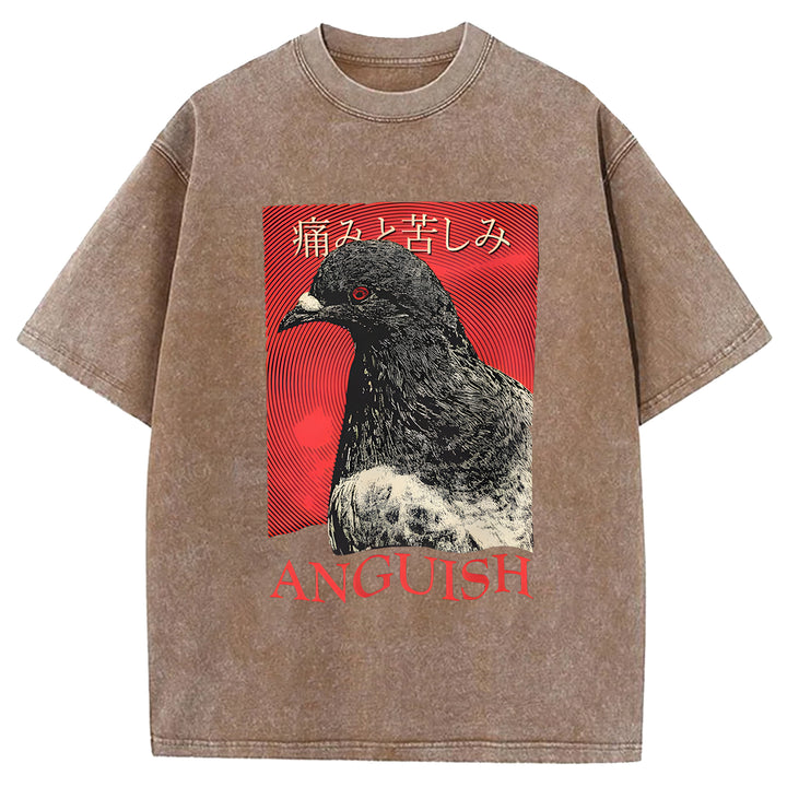 Painful Dove Washed Crew Neck T-Shirt