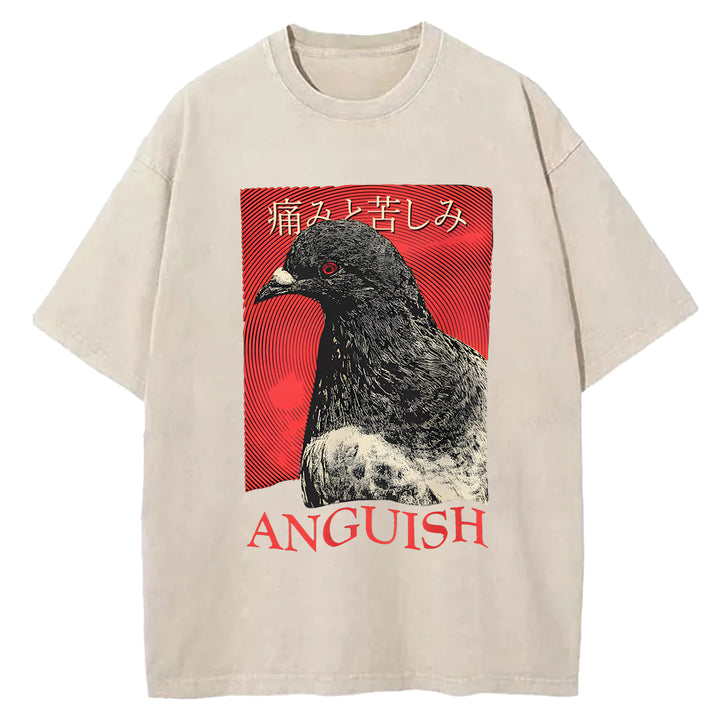 Painful Dove Washed Crew Neck T-Shirt