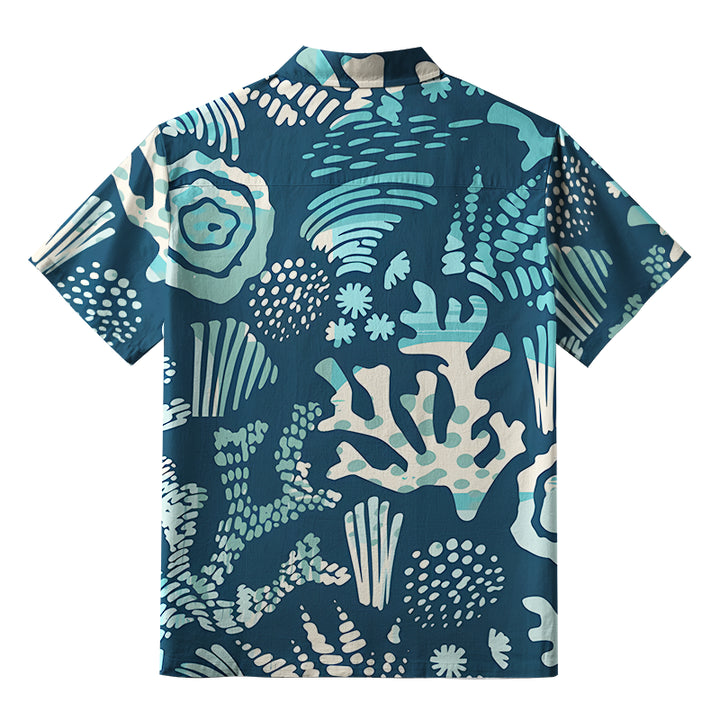 Ocean Coral Button-up Shirt