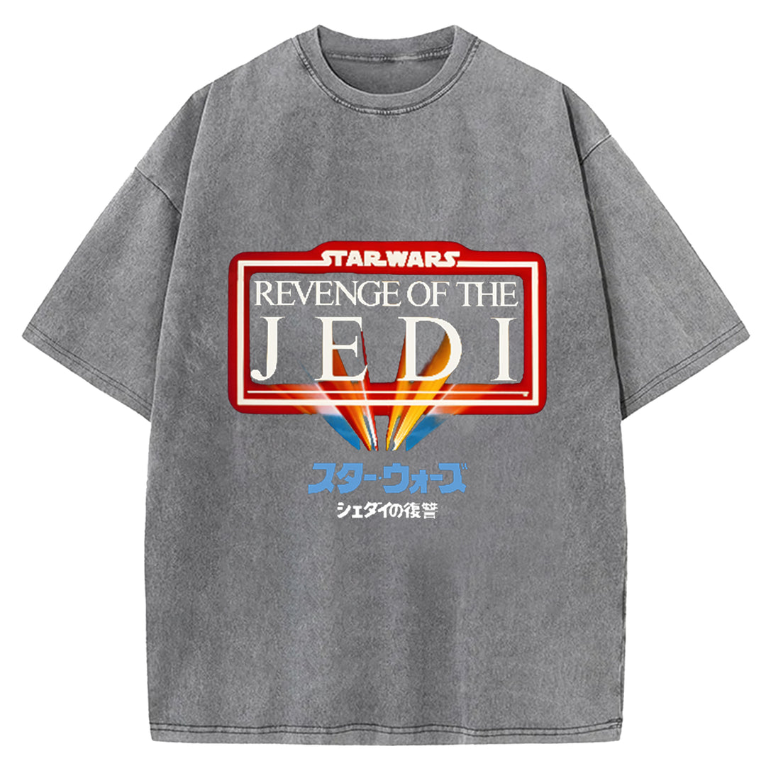 Star Wars Vintage Japanese Washed Crew Neck T-Shirt