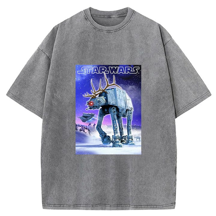 Star Wars Vintage Japanese Washed Crew Neck T-Shirt