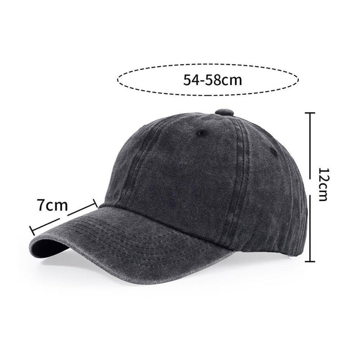 Contemplative Robot Cat Washed Cap