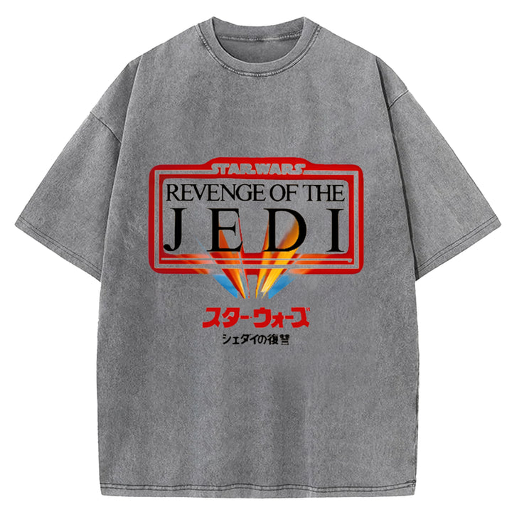 Star Wars Vintage Japanese Washed Crew Neck T-Shirt