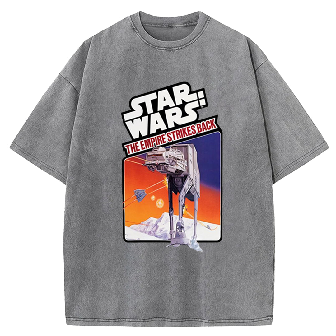 Star Wars Vintage Japanese Washed Crew Neck T-Shirt