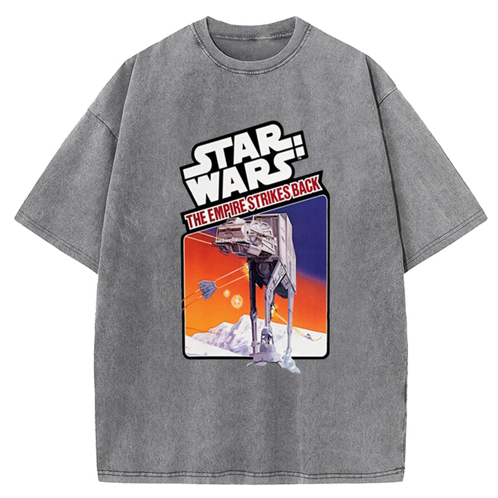 Star Wars Vintage Japanese Washed Crew Neck T-Shirt