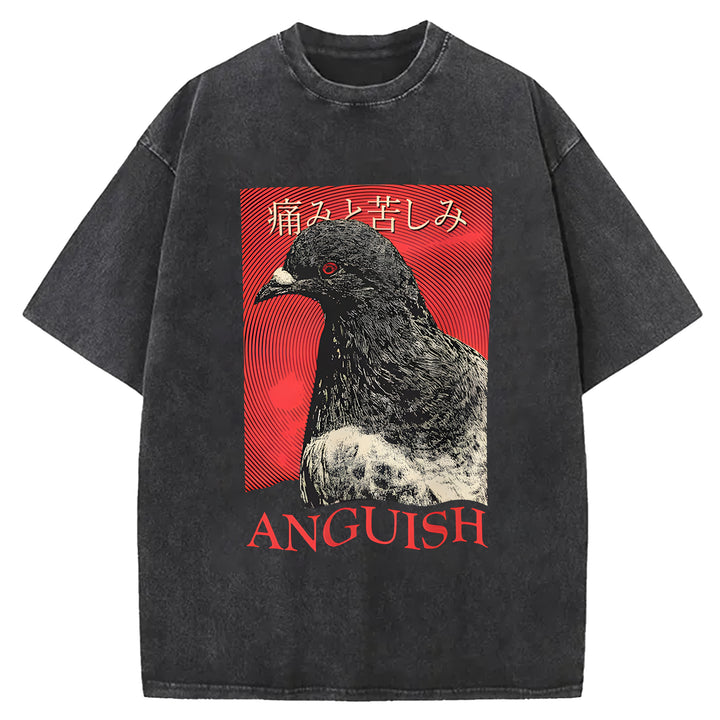 Painful Dove Washed Crew Neck T-Shirt