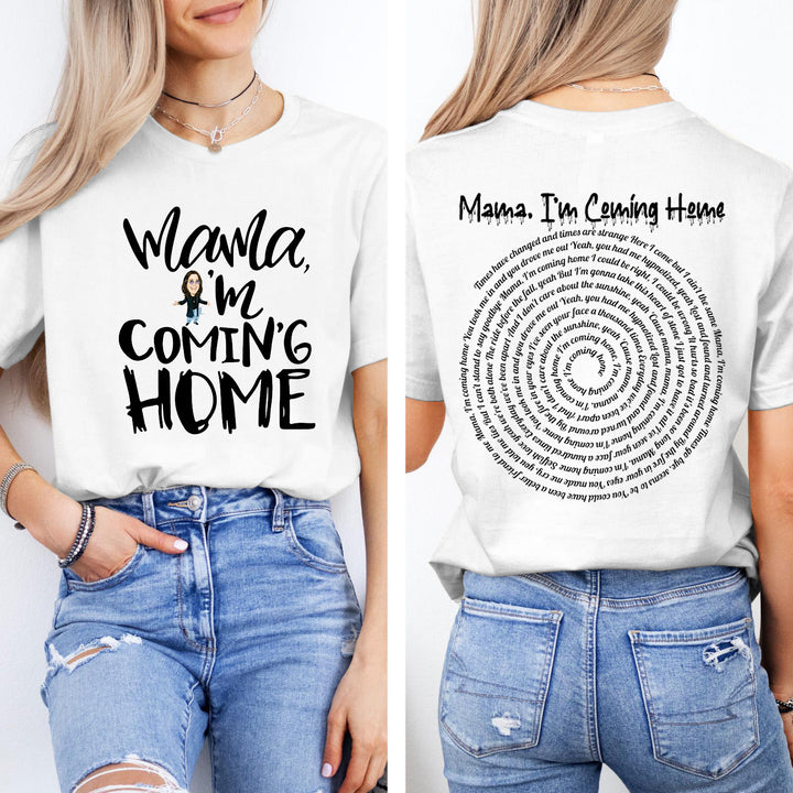 Mama I'm Coming Home Ozzy Osbourne Cotton Crew Neck T-shirt