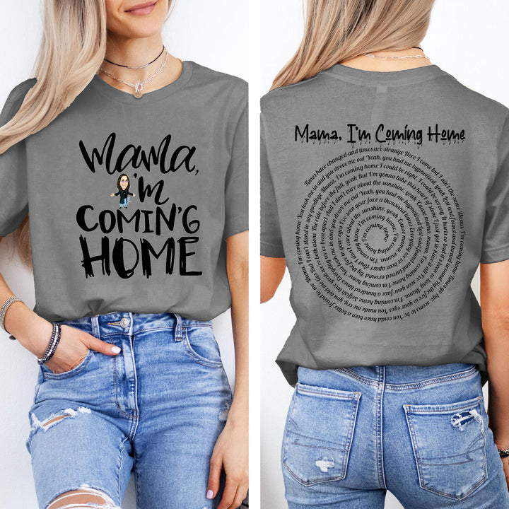 Mama I'm Coming Home Ozzy Osbourne Cotton Crew Neck T-shirt