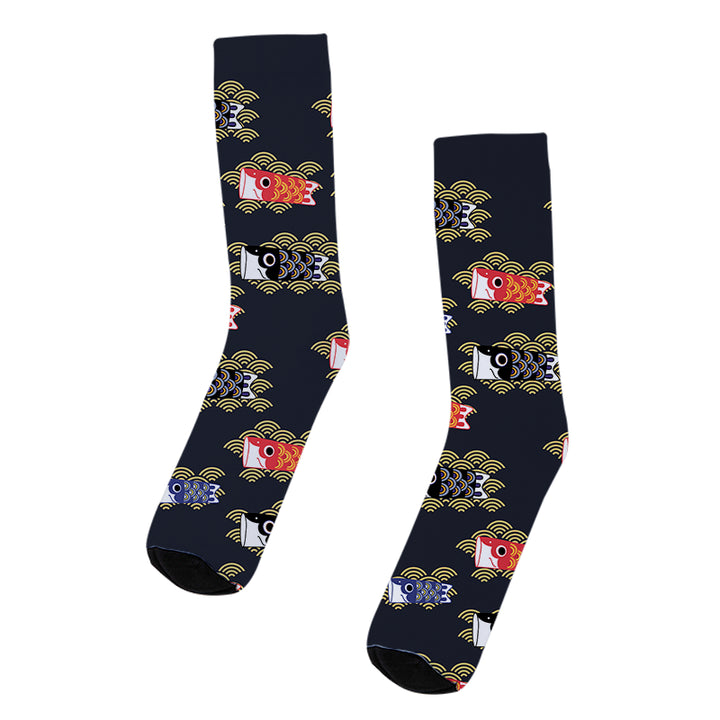 Japanese Carp Flag Socks