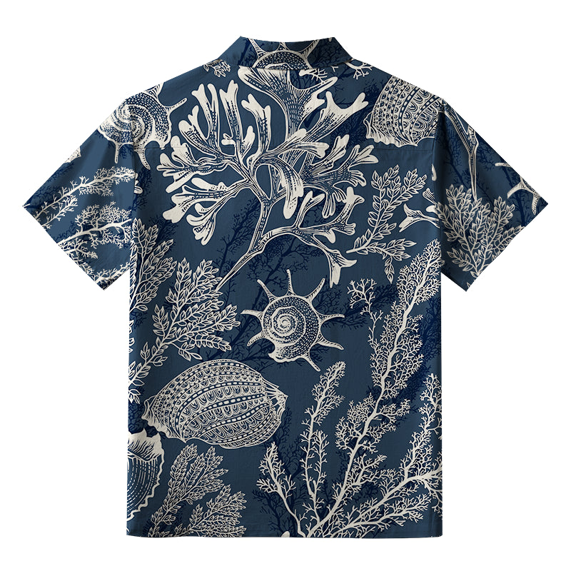Marine Mystery Button-up Shirt
