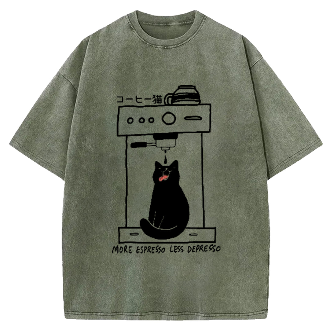 Japan Bonsai Washed Crew Neck T-Shirt