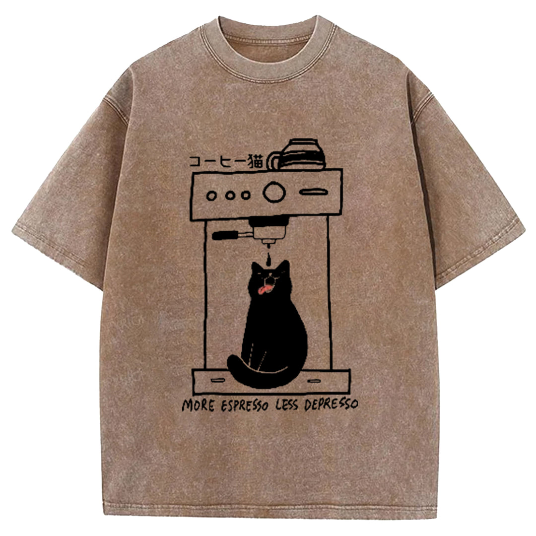 Japan Bonsai Washed Crew Neck T-Shirt