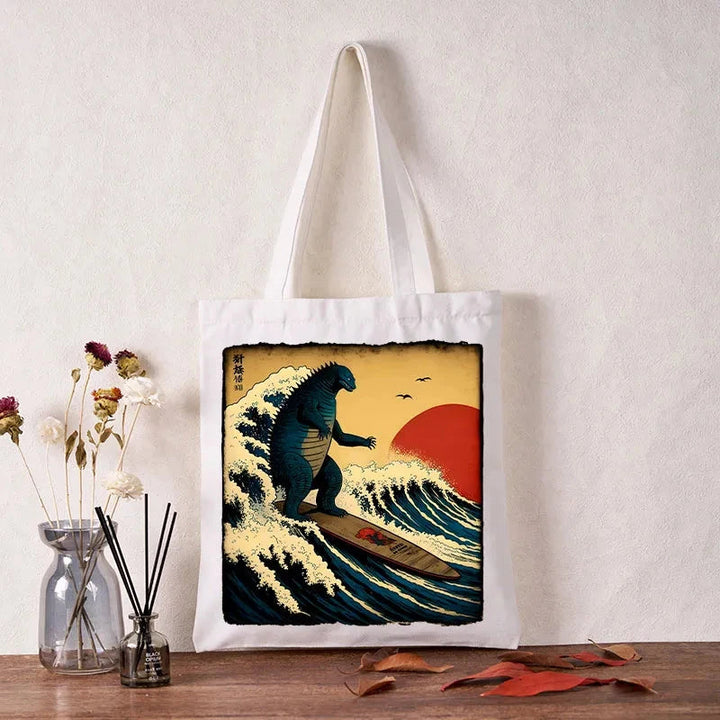 The Great Wave Tote Bag