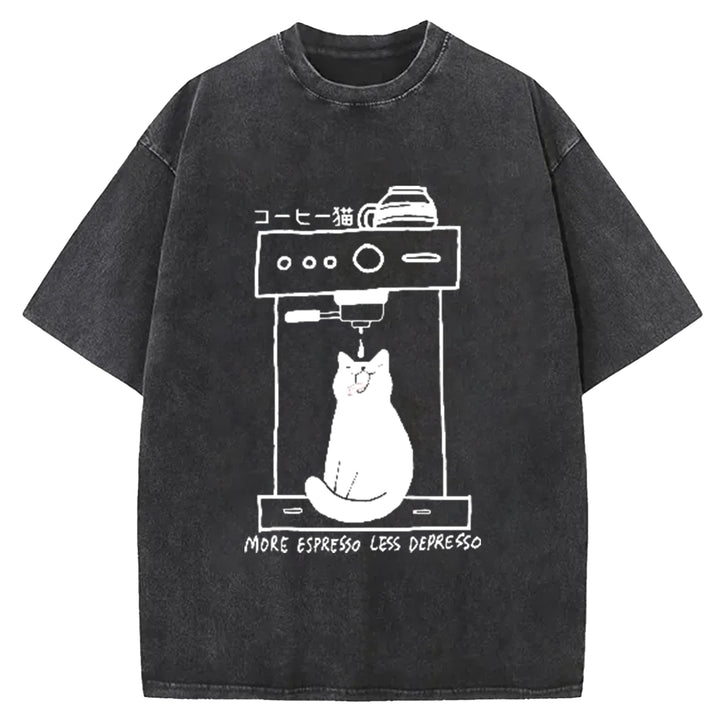 Japan Bonsai Washed Crew Neck T-Shirt