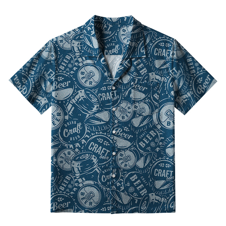 Craft Beer Aloha Hawaiian Shirt