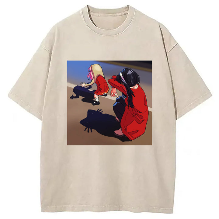 Partners Under The Night Sky Washed Crew Neck T-Shirt