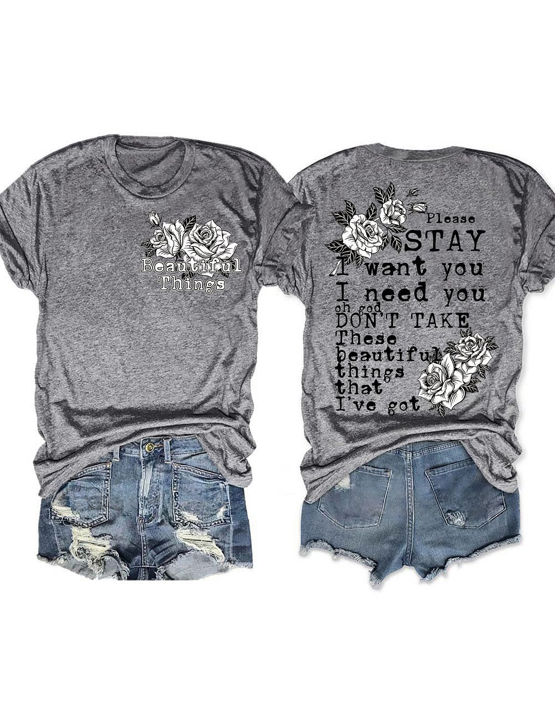 Beautiful Things Crew Neck T-shirt