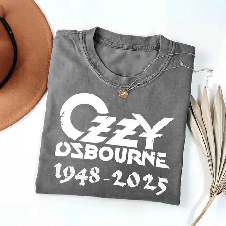 Ozzy Osbourne 1948-2025 Retro T-shirt