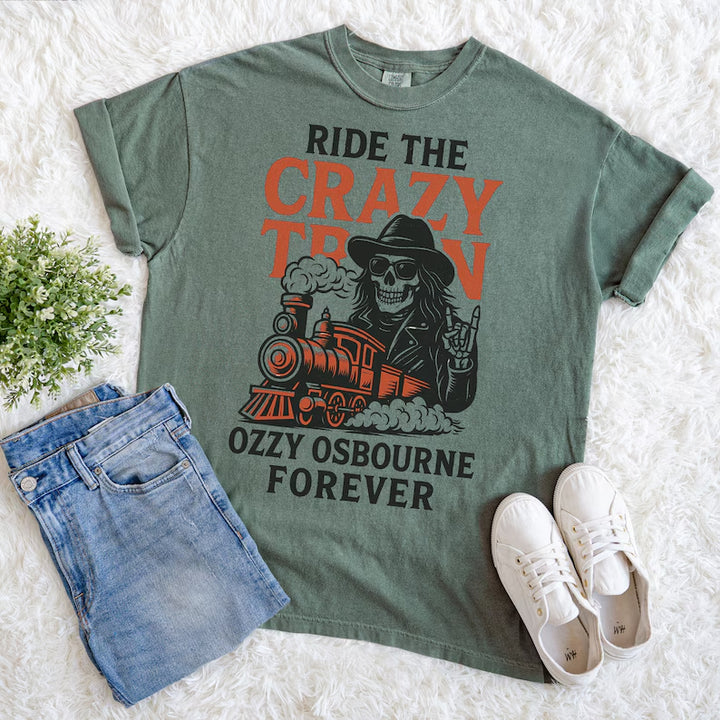 Ride the Crazy Train Ozzy Osbourne Forever T-shirt