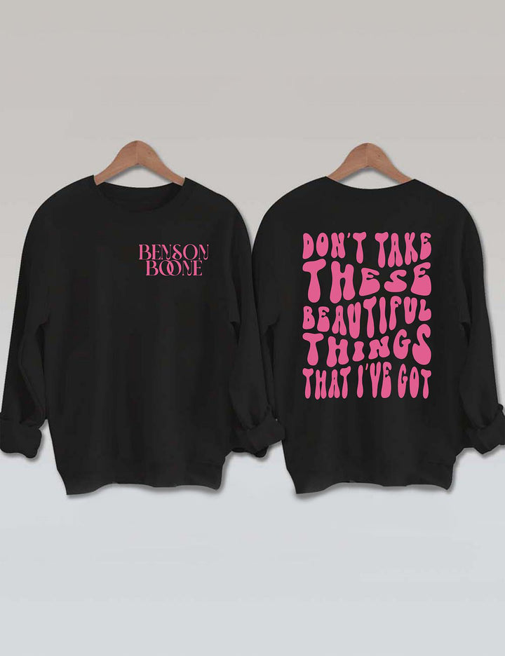 Benson Boone Long Sleeve Casual Top