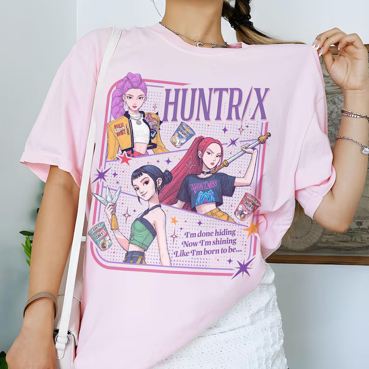 Huntrix Demon Hunters Crew Neck T-shirt