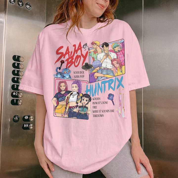 Demon Hunter Movie Crew Neck T-shirt