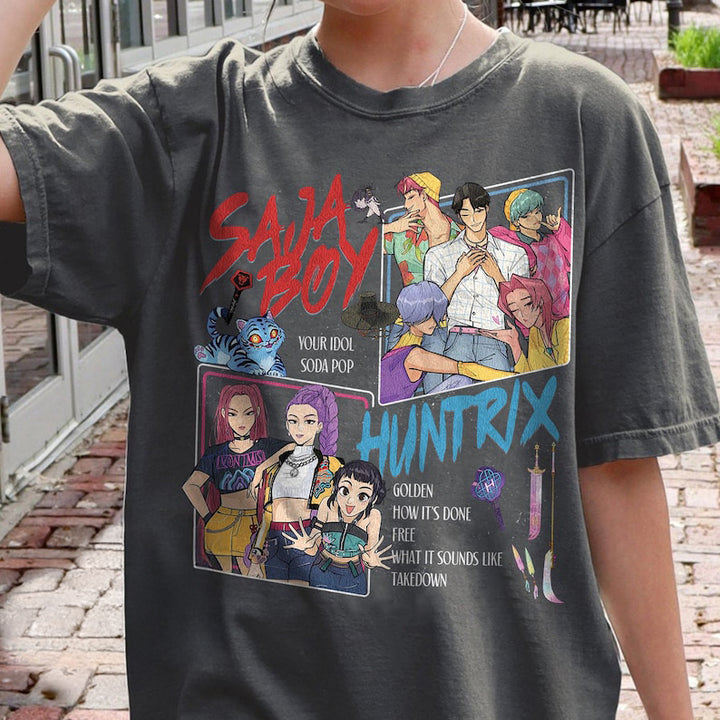 Demon Hunter Movie Crew Neck T-shirt