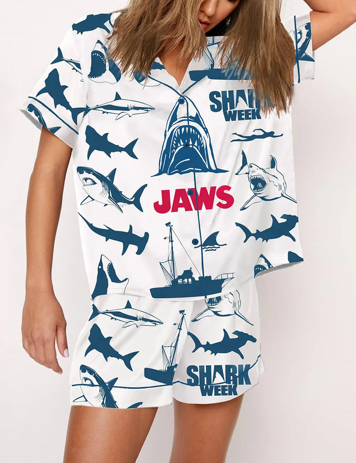 Jaws Movie Pajama Set
